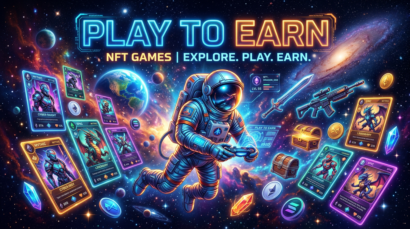 10 Best NFT Games to Play & Earn in 2024